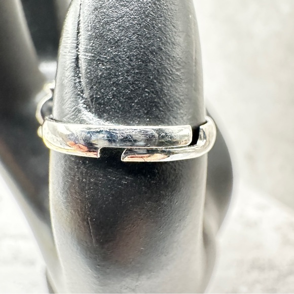 Vintage Multicolor Gem Cluster Adjustable Statement Ring 5.5 to 6.5 - Picture 6 of 9